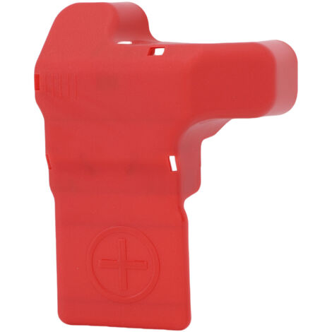 Generic Couvercle de Borne de Batterie, Capuchon de Protection de Connecteur à Broche électrique Durable pour 1500 2500 3500 2013-2018, Couvercle de Poteau Positif Rouge Sous le Capot pour une