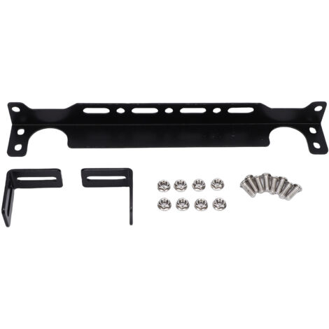 Generic Kit de Support de Montage Universel pour Refroidisseur D'huile en Alliage D'aluminium, Amélioration de L'installation Durable pour Refroidisseur D'huile de Style Britannique pour les
