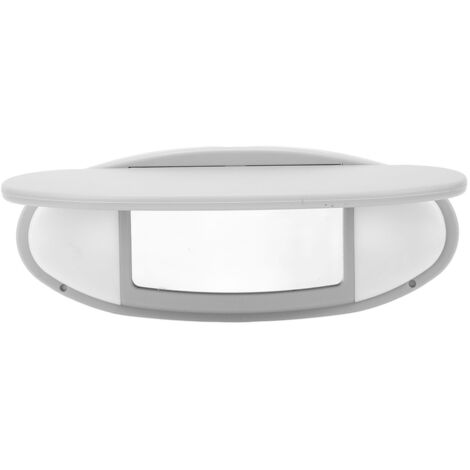 Generic Pare-Soleil Avant avec Miroir de Maquillage pour R55 R56 R60 2007-2014, Convient pour Un Remplacement Résistant au Soleil, Conduite Sûre, 1 Paquet (Gray).