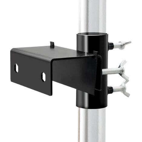 Genérico Porta Sombrillas Para Exteriores, Soporte Ajustable Antideslizante Para Barandillas de Balcón, Abrazadera Para Sombrillas en Piscina, Playa, Jardín y Exteriores