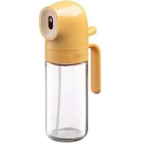 Générique Flacon Pulvérisateur D'huile Atomiseur Culinaire En Verre, Distributeur De Brume Étanche, Récipient De Cuisine Rechargeable, Tête De Brume Fine Réglable, Domestique Compact Utilis