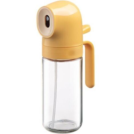 Générique Flacon Pulvérisateur D'huile – Atomiseur Culinaire En Verre, Distributeur De Brume Étanche, Récipient De Cuisine Rechargeable, Tête De Brume Fine Réglable, Domestique Compact  Utilis