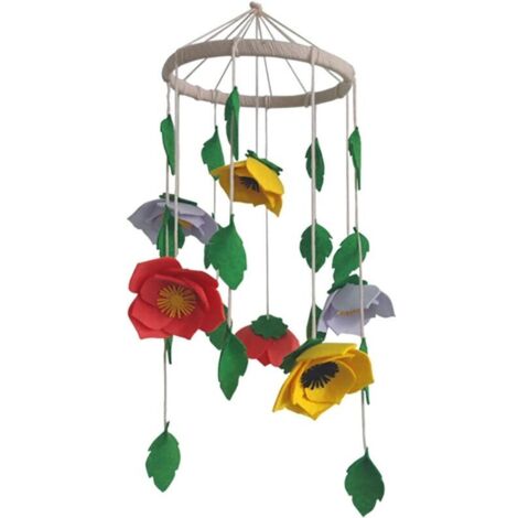 Générique Fleur carillons éoliens décoration Chambre Salon créatif Pendentif Artisanat Noël