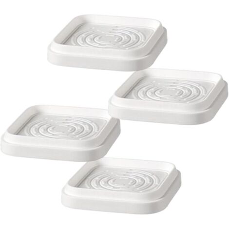 Générique Rehausseurs de Hauteur pour Meubles - 4 Pièces Ajustables Empilables  Pieds de Lit Anti-Dérapant  Blocs de Surélévation pour Canapé Table Machine à Laver Réfrigérateur Bureau Armoire