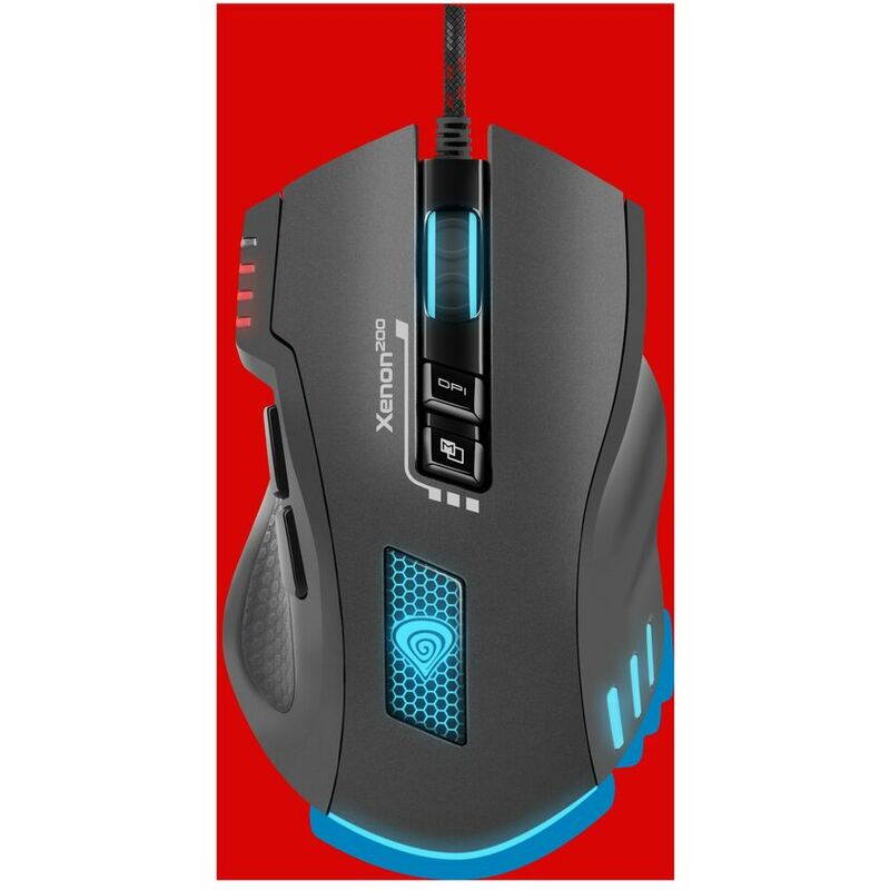 

Genesis Ratón Gaming Genesis Xenon 200 RGB 3200 DPI Negro