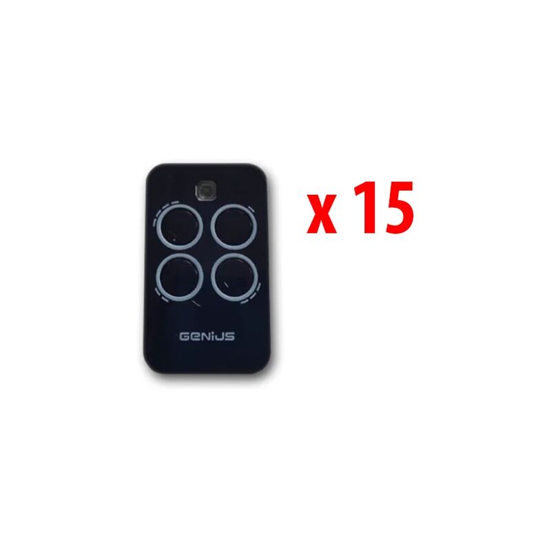 

genius 15 mandos 4 canales 433mhz rc echo tx4 6100334