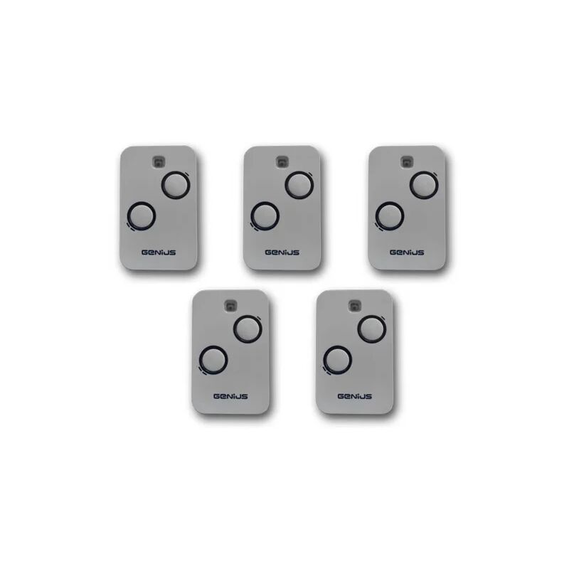 

5 mandos 2 canales 868mhz jlc kilo tx2 6100332 - Genius