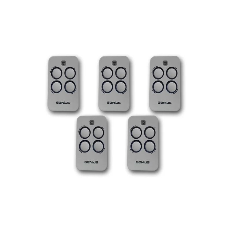 

5 mandos 4 canales 868mhz jlc kilo tx4 6100333 - Genius