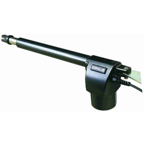 Genius – Actionneur de moteur pour portail battant 58K0121 – Moteur irréversible gauche 230V – Vantail 3 m – Poussée 350N – IP54