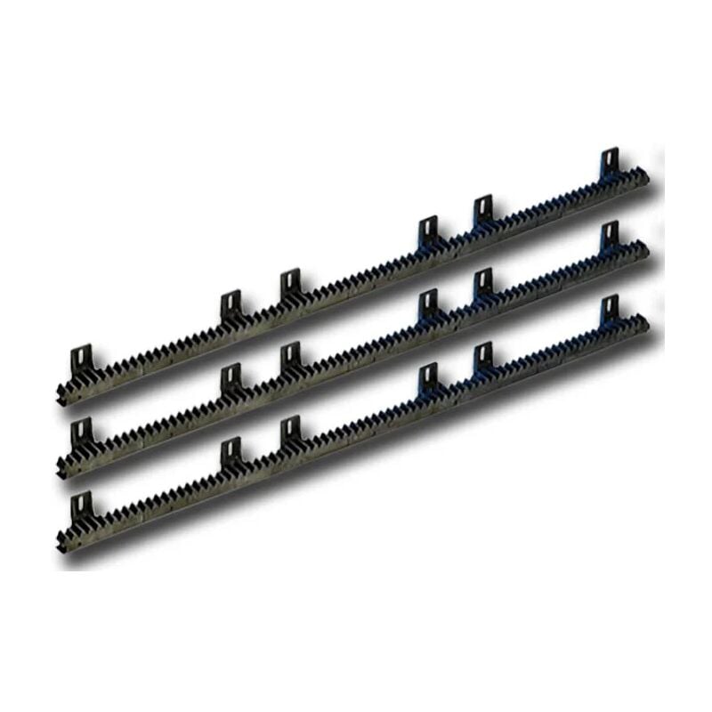 Genius - cremagliera plastica modulo 4 nylon 30x20...