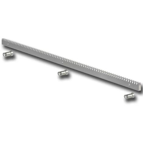genius crémaillère en fer galvanisé + fixations 30x12 - 1 mètre - ja146