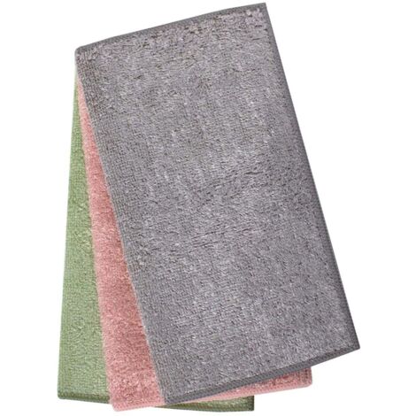 Genius ideas set di 3 salviette di bambu ultra pulite