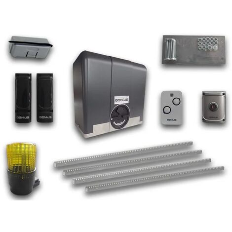 genius kit automation blizzard 104005 + 4mt crém zinguée emp104005cremz