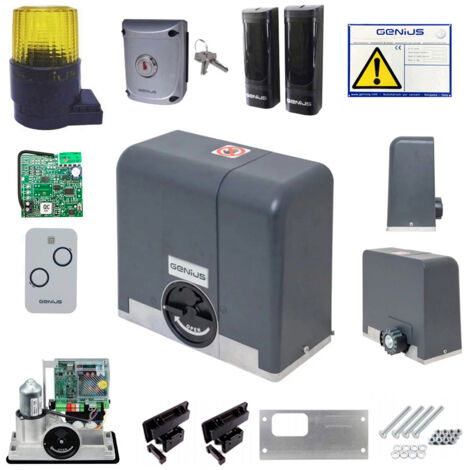 genius kit motorisation blizzard 400 enc 868 mhz 24v 104005