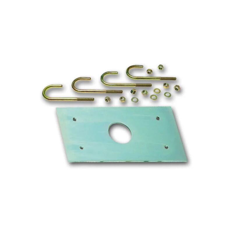 

placa de fundación con accesorios 58p1800 - Genius