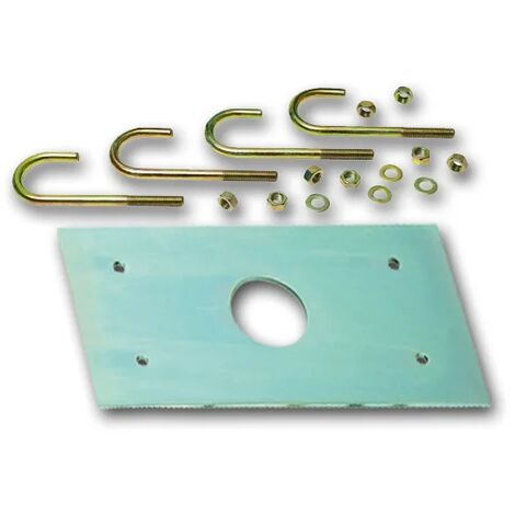 genius plaque de fondation avec accessoires 58p1800