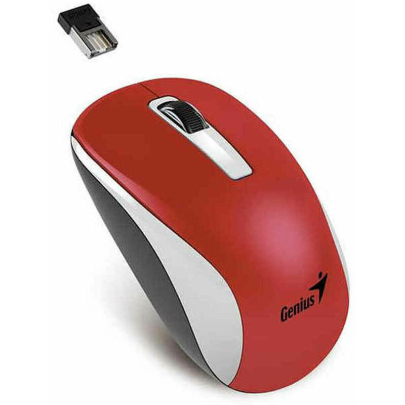 

Raton nx-7010 optico 1600dpi inalambrico blanco/rojo - Genius