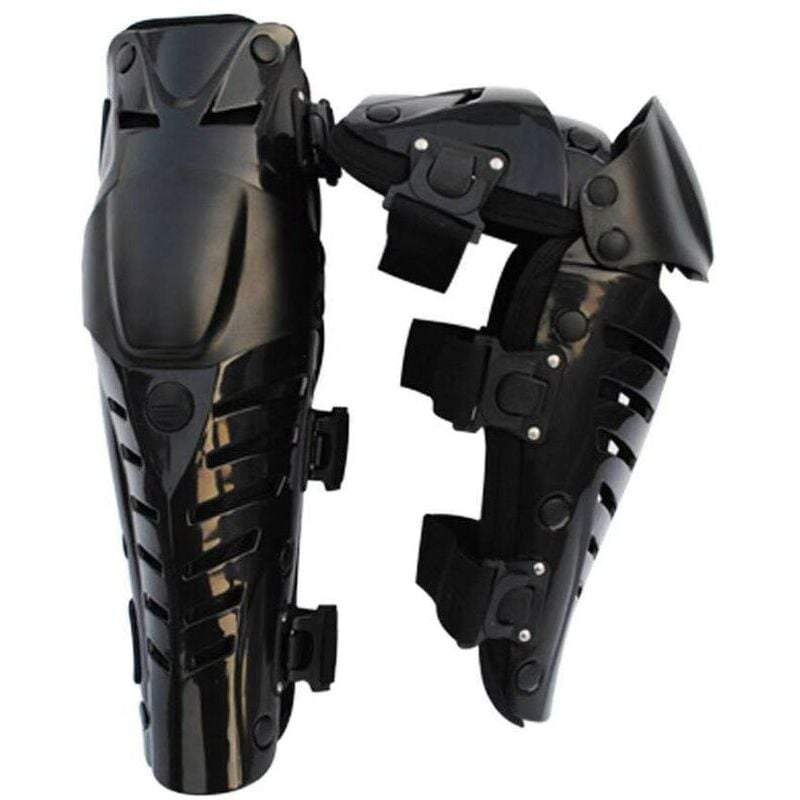 SNQ - Genou Coude Genouillères Protège-tibias longs Protège-tibias Protège-tibias Protège-bras Équipement de protection pour Motocross Moto Vélo
