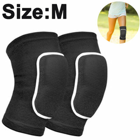 Genouillère antidérapante Genouillères souples Manchon de compression du genou respirant pour la danse Lutte Volley-ball Basket-ball Course à pied Football Jogging Cyclisme Soulagement de l'arthrite D