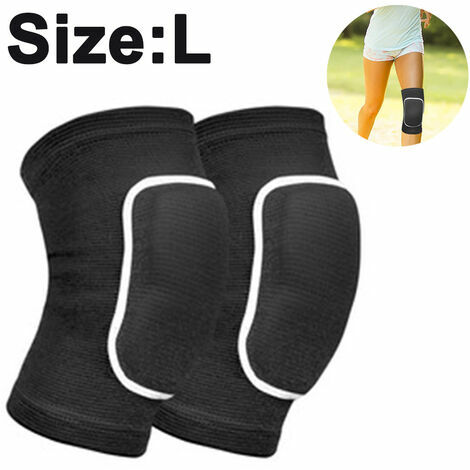 Genouillère antidérapante Genouillères souples Manchon de compression du genou respirant pour la danse Lutte Volley-ball Basket-ball Course à pied Football Jogging Cyclisme Soulagement de l'arthrite D