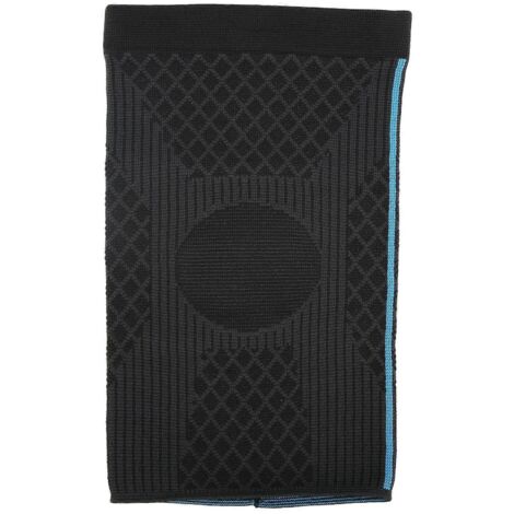 Genouillère de compression avec support rotulien, équipement de protection sportive pour le fitness et les exercices de ballon.