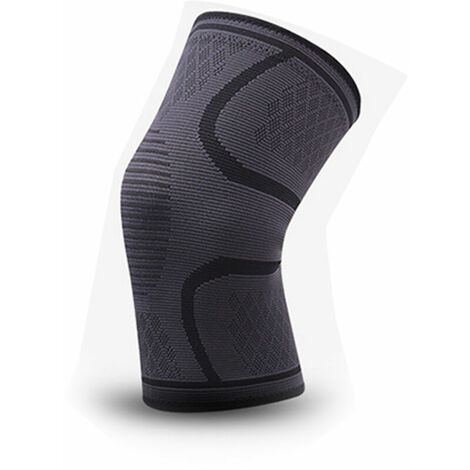Genouillère De Compression- Noir, M - Meilleure Genouillère Pour Les Douleurs Au Genou Pour Hommes Et Femmes - Genouillère Pour La Course, Le Basket-Ball, L'Haltérophilie, La Gym, L'Entraînement, Le S