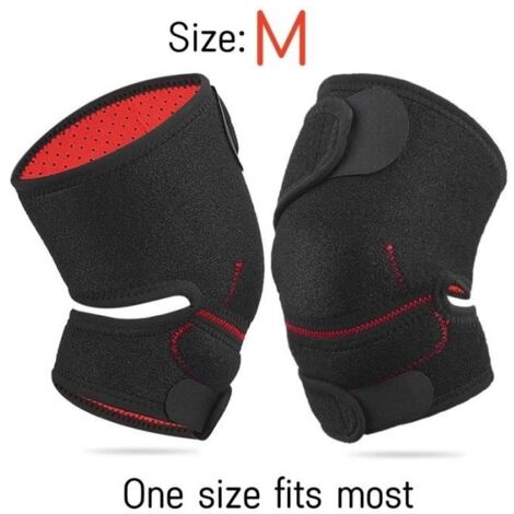 Lot De 2 Genouillères De Compression - Orthèse Sport Extensible - Taille Unique Unisexe