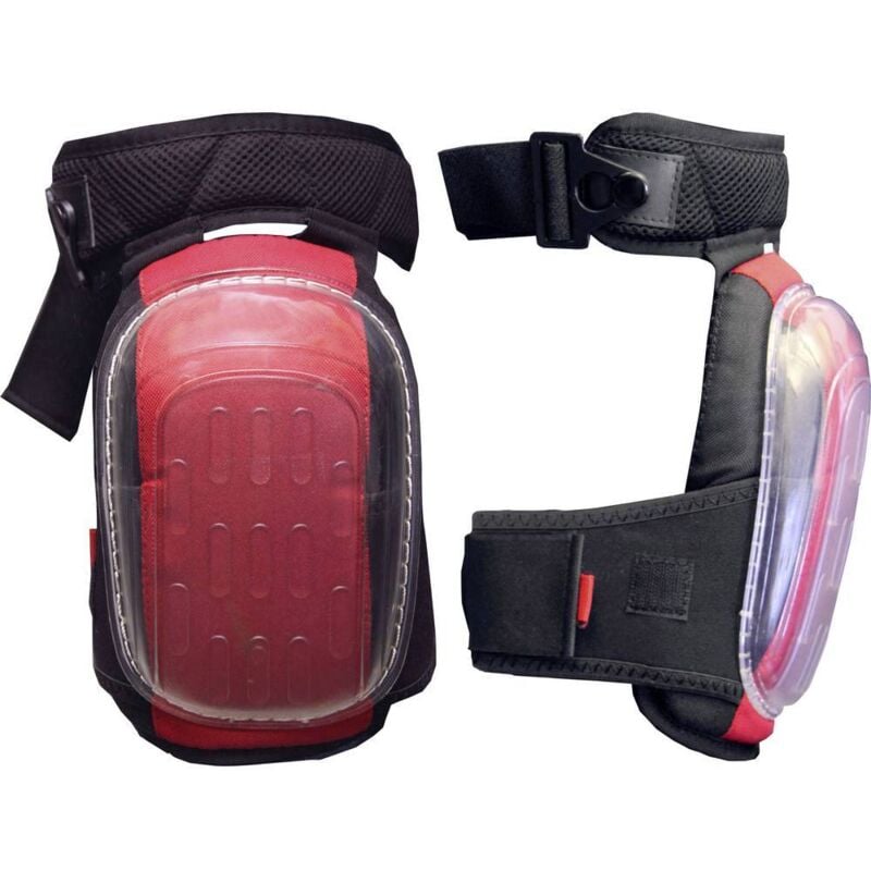 L+d Upixx - Genouillère en gel gelo Comfort 2488 rouge, noir 1 paire(s)