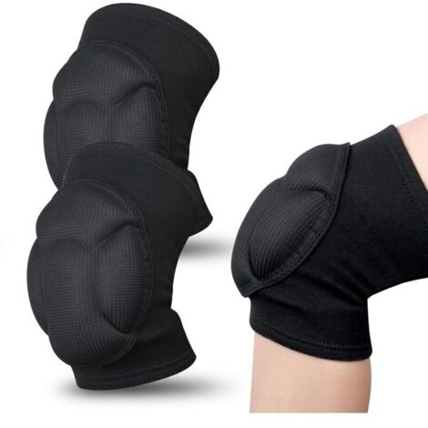 Genouillère Travail, Genouillères de Protection, Éponge Genouillères, Éponge Épaisse Genouillere, Genouillère Sport Avec Mousse Coussin pour Jardinage Travaux Carreleur Construction Nettoyage-1 Paire