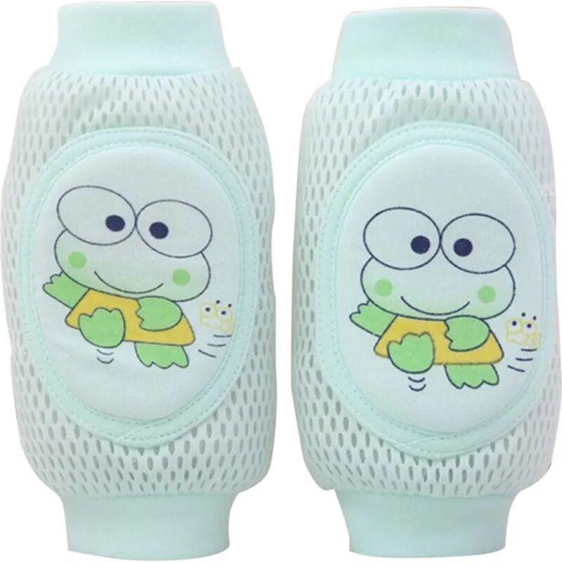 Genouillères bébé - Genouillères bébé - Chaussettes bébé - Unisexe - Genouillères - Taille unique - Protections rampantes - Végétale