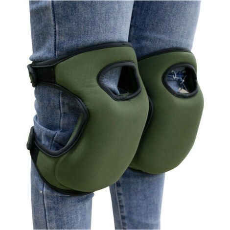 1 Paire Genouillères En éponge,Coussinets De Protection En Mousse à Mémoire De Forme Pour
