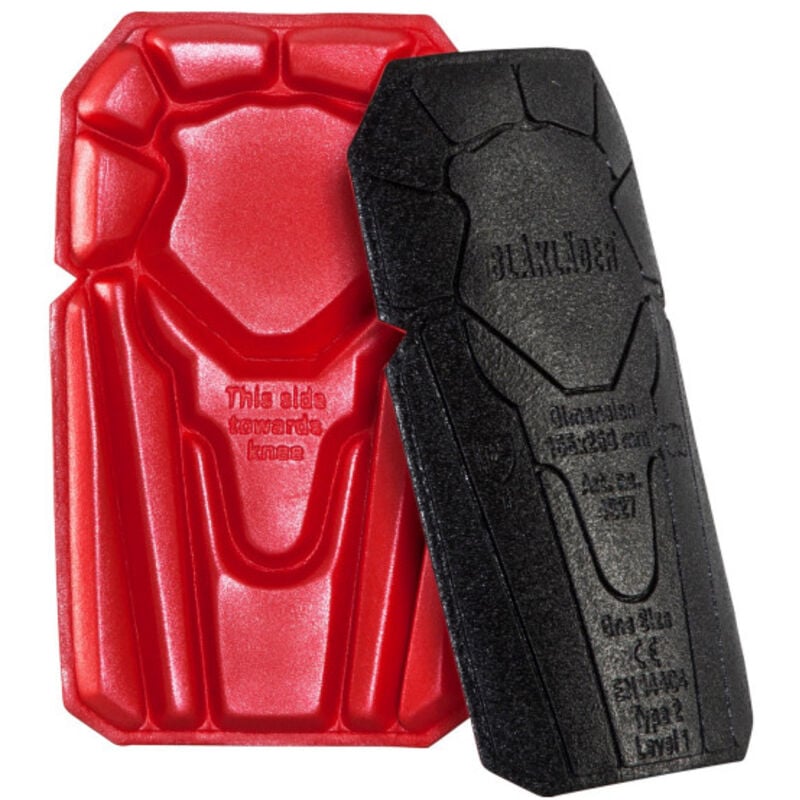 BLAKLADER Genouillères Noir/Rouge - 402712039956 - Rouge - Taille unique