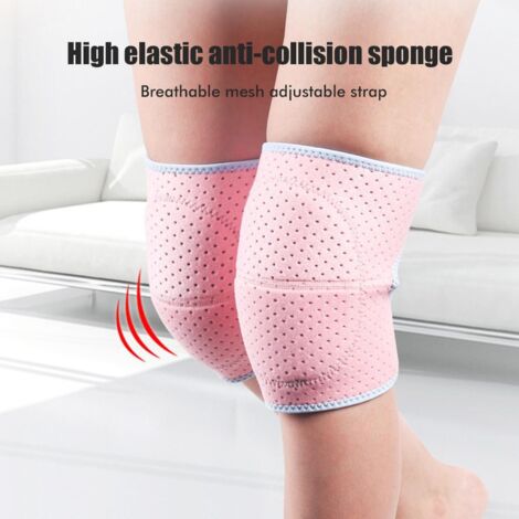 Genouillères de Protection pour Danse Fitness Yoga avec Coussinets Confortables