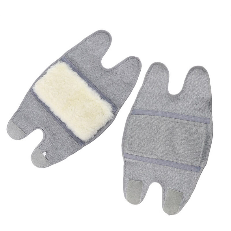 Lifcausal - Genouillères, jambières, manchons thermiques en laine, genouillères, manchons de protection pour la danse, le cyclisme en plein air,