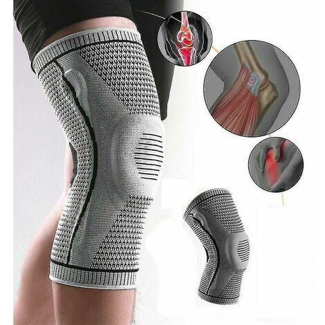 Genouillères professionnelles Genouillère Compression Sleeve Support Sport L
