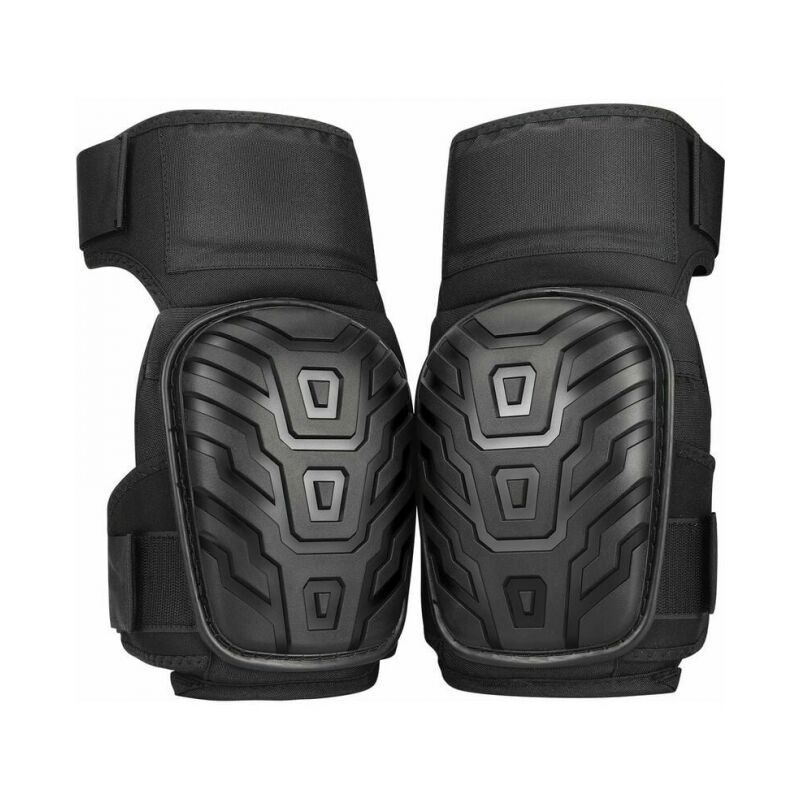 Serbia - Genouillères professionnelles pour le travail, avec coussin en gel robuste et pièges antidérapants réglables, parfaites pour le travail, le