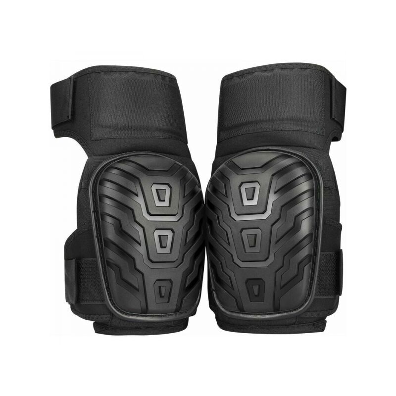 Genouillères professionnelles pour le travail, avec coussin en gel robuste et pièges antidérapants réglables, parfaites pour le travail, le