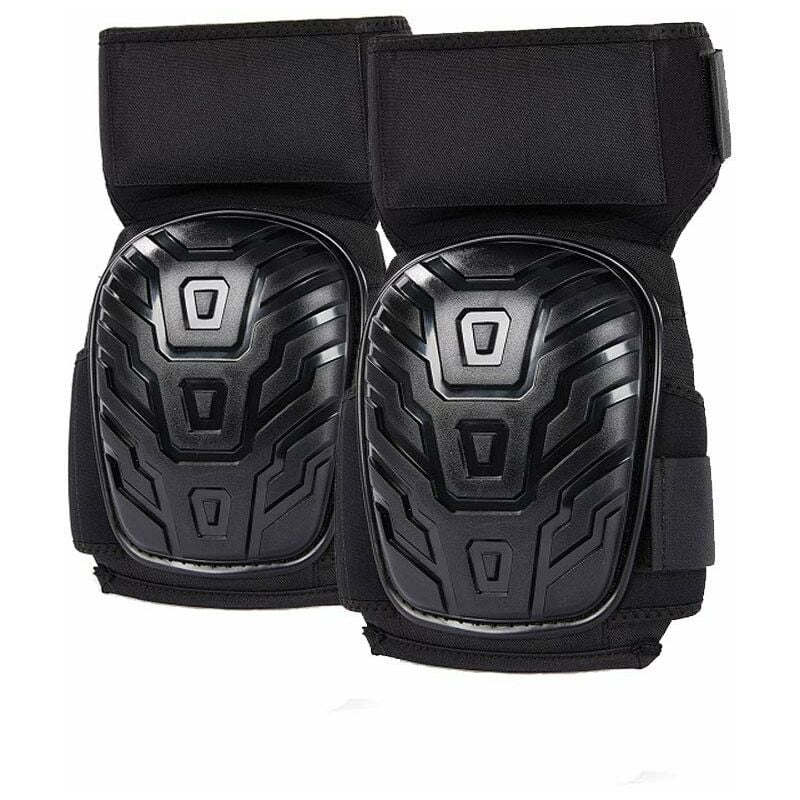 Genouillères Professionnelles pour Le Travail, Rembourrage en Mousse Robuste, avec Sangles antidérapantes et Clips faciles à Fixer pour Homme,