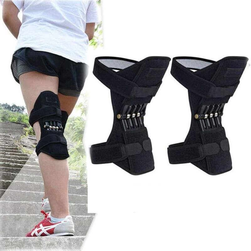 Genouillères renforcées, stabilisateurs de genouillères, soutien du genou arthritique, protection de course sportive, soulagement de la douleur au