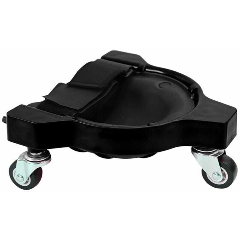 Genouillères résistantes avec 3 roulettes et coussinets en gel confortables, capacité de rotation à 360 degrés sans sensible du sol, idéal pour tout
