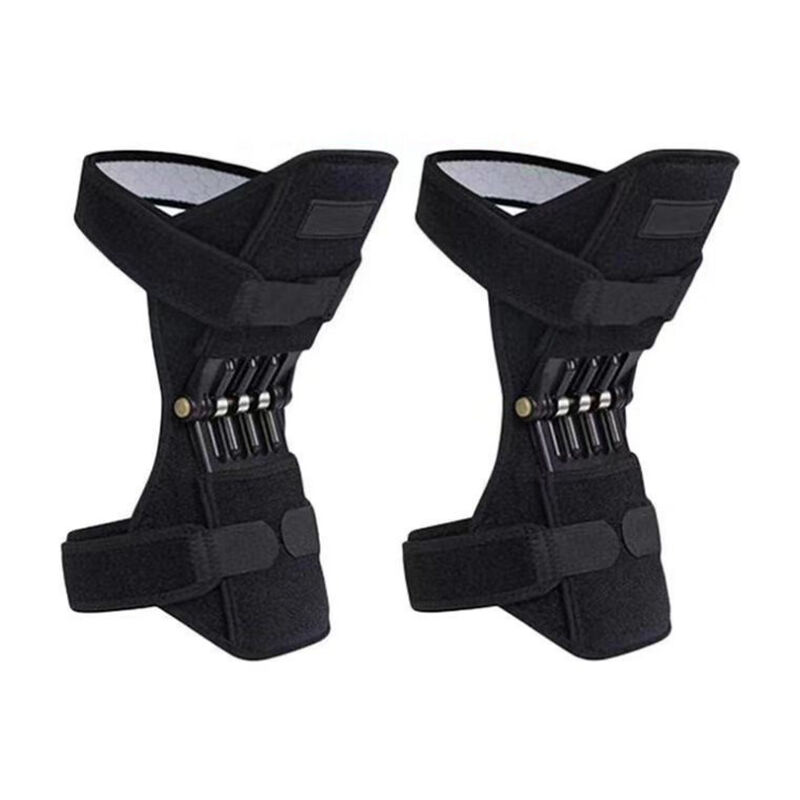 Choyclit - Genouillères Spring Force , Support articulaire du Genou Puissant Protecteur de Jambe antidérapant Rebond