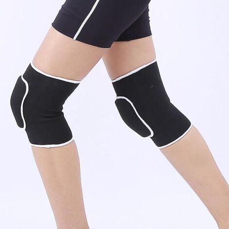 genouillre Sport Protection Hommes Femmes Support Soutien De Genoux Lastique Soulagement Douleurs Articulaires Et Arthrite Pour Danse Basketball V