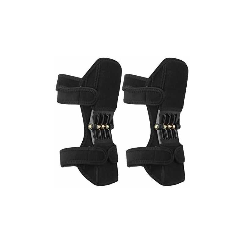 Tumalagia - gabrielle Genouillères Spring Force , Support articulaire du Genou Puissant Protecteur de Jambe antidérapant Rebond