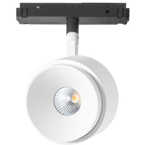 GENOVA SP - FARETTO PROIETTORE LED BINARIO 48V BIANCO ROTAZIONE E INCLINAZIONE  3000K 410LM 8,5W