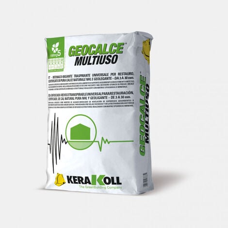 Geocalce multiuso intonaco-rasante sacco 25 kg