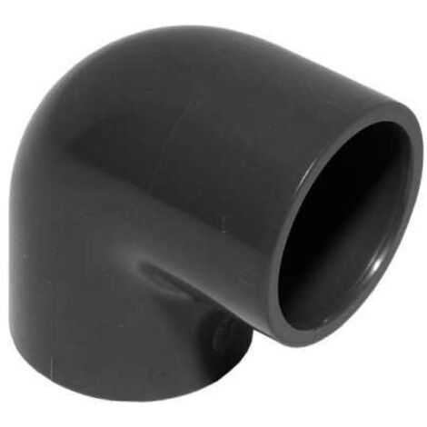 Georg Fischer PVC U Kunststoff Winkel grau 90° DN 20 721100106