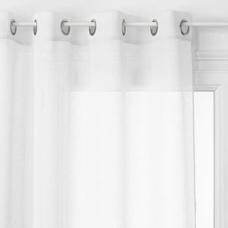 Georgette bianco velato 140x240cm - Atmosphera créateur d'intérieur