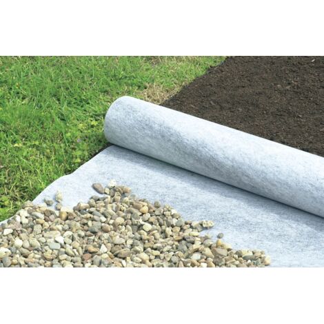 Geotex 100 Filz für Wege und Terrassen - 1 x 25 m - Polyester 100 g/m2 Nortene