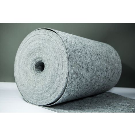 Géotextile 150 g/m² 0,5 m x 50 m – Surface couverte 25 m² – Résistant aux conditions climatiques – Protection mécanique efficace – Industrie Maurizio Peruzzo