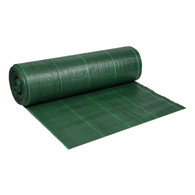 Géotextile anti-mauvaises herbes tissé 110 g/m2 - 1 x 100 mètres